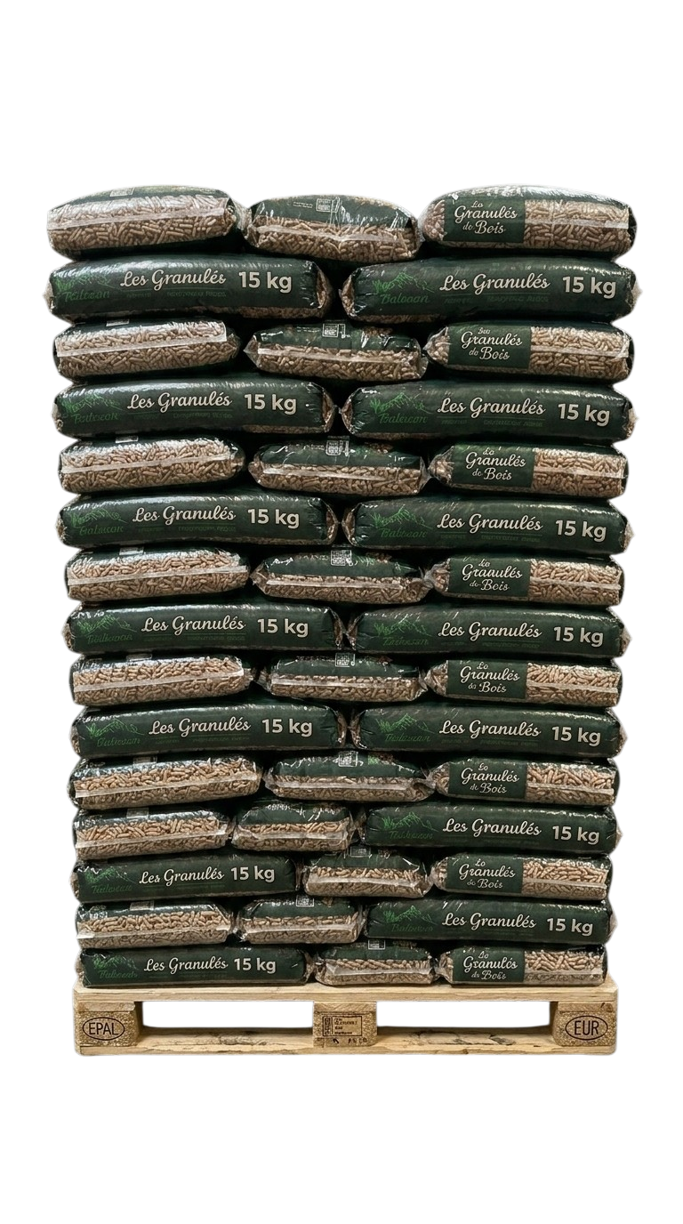 Palette de sacs